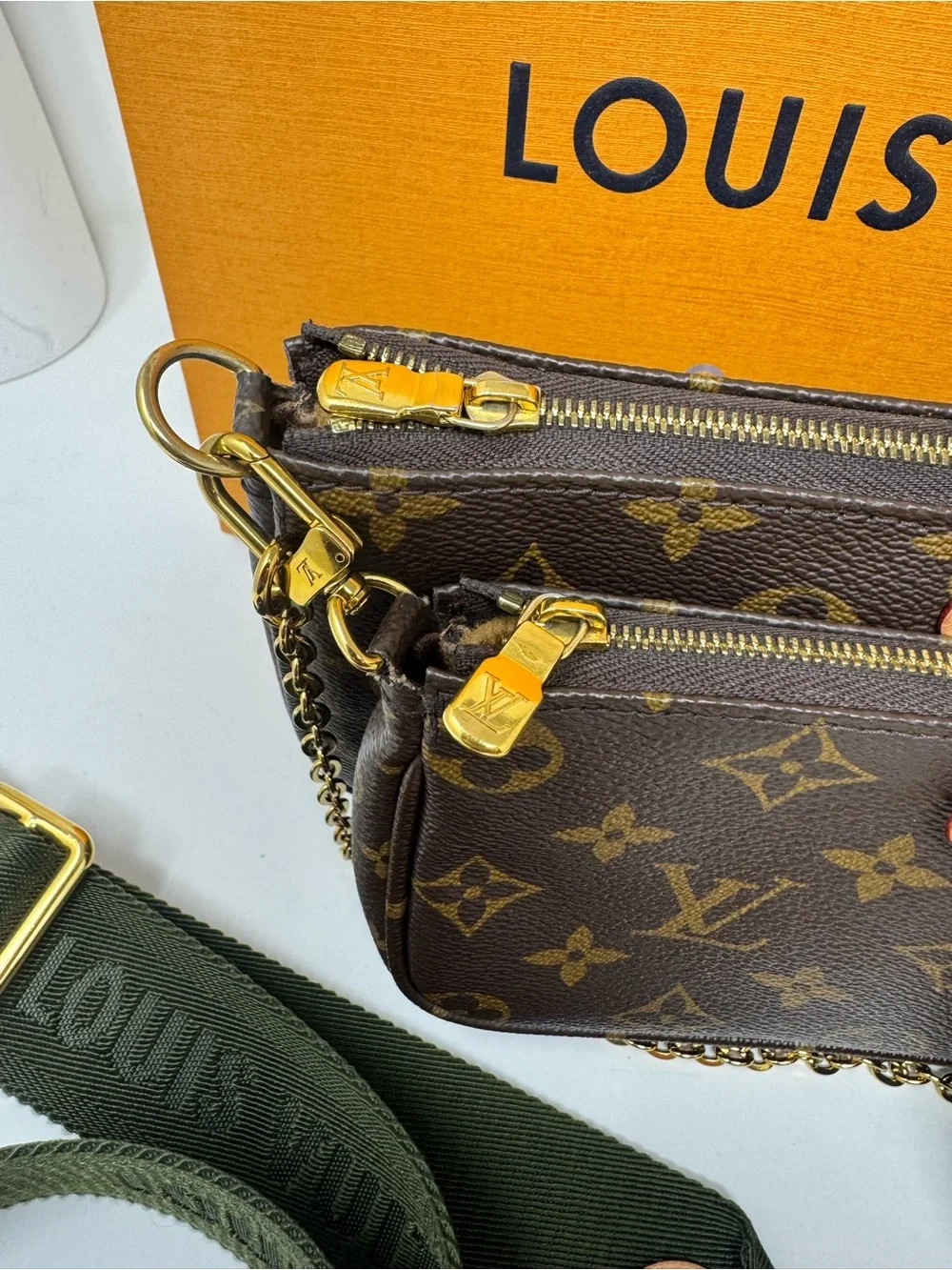 💯Authentic LOUIS VUITTON Multi-Pochette Accessories
